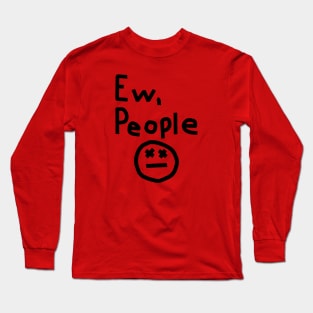 Ew People Graphic Long Sleeve T-Shirt